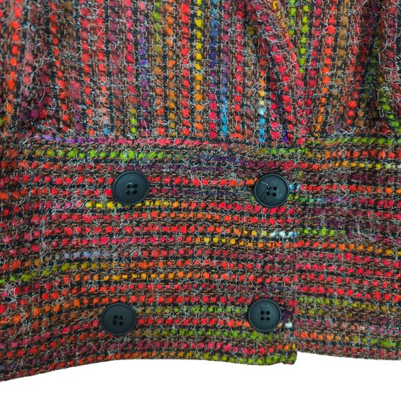 A.J. MITCHELL long sleeve tweed long sleeve Vintage Blazer/Jacket size 8 - Picture 4 of 11